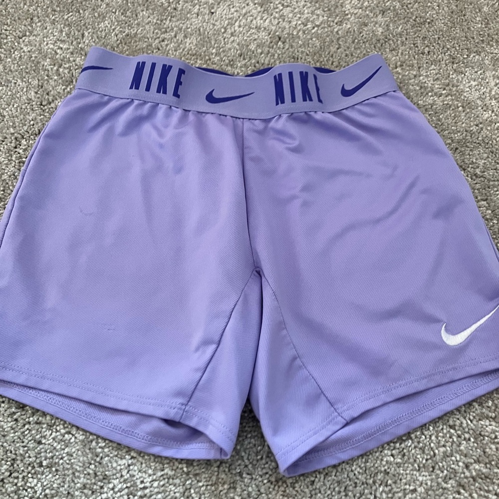 Nike Girls Purple Shorts